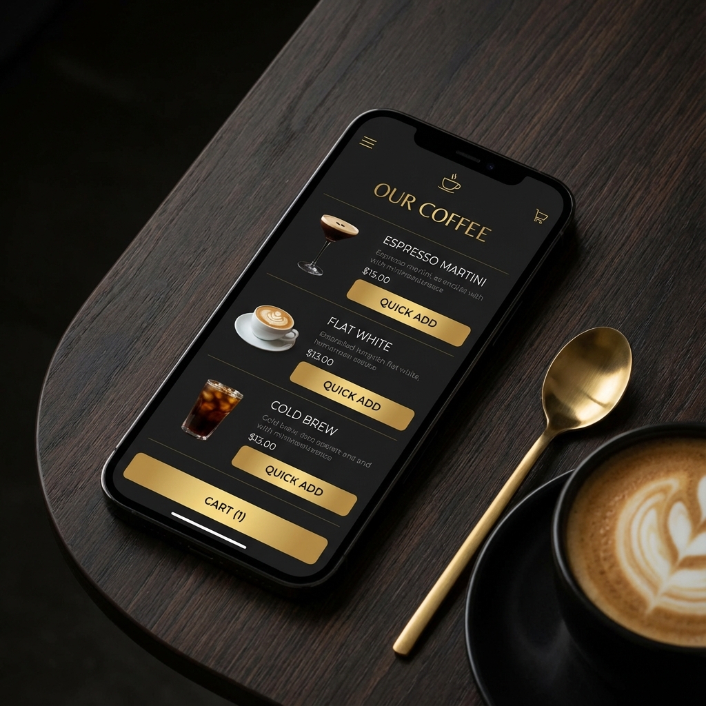 Cafe App UI